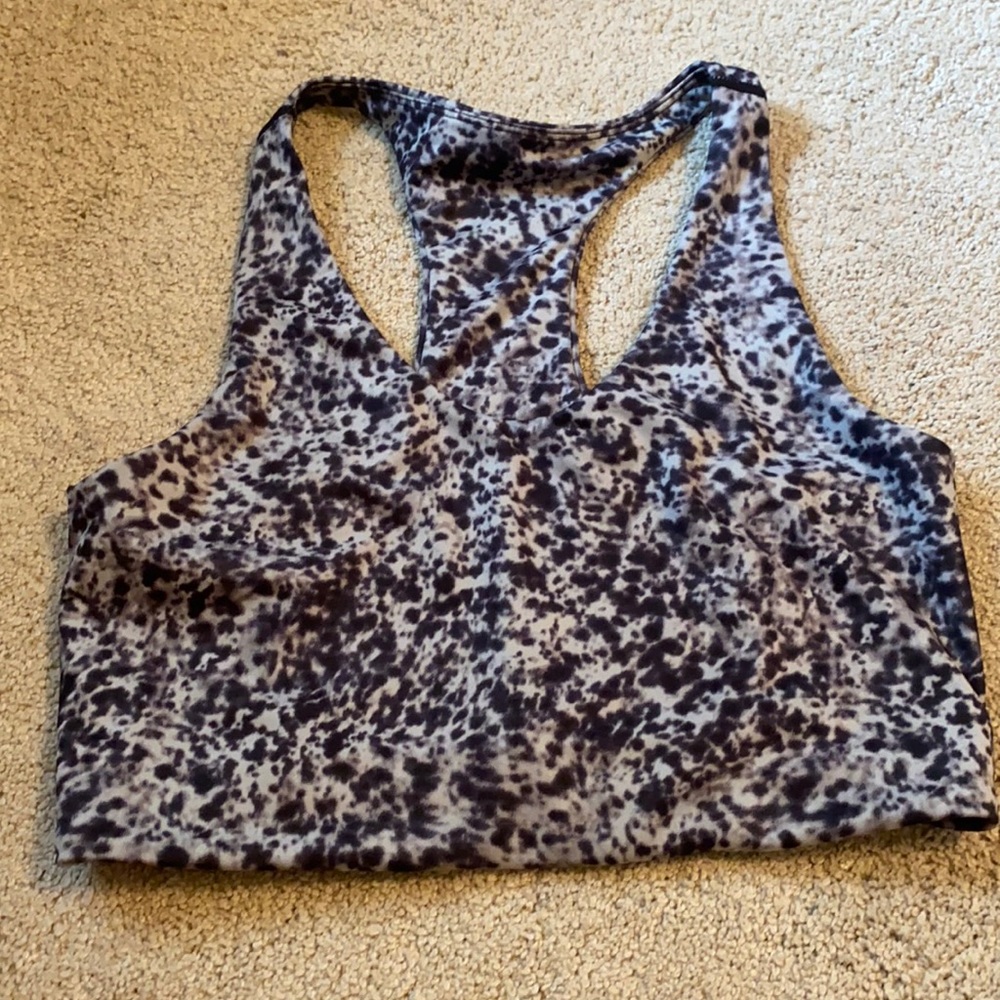 Longline sports bra
